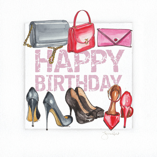 Birthday shoes and bags - HartDeco